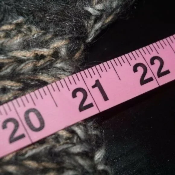 Splendid Wool Alpaca Mohair Blend Open Front Duster Cardigan Sweater Large New - Picture 10 of 11